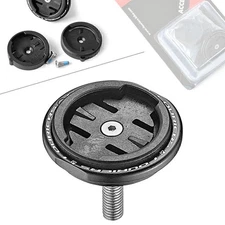 Fouriers Top Cap Fork Headset Cover Computer Mount for GARMIN WAHOO MIO BRYTON