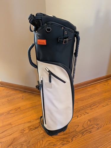 NEW Stitch SL2 Golf Bag Navy/White Carry Stand Bag Single & Double Strap