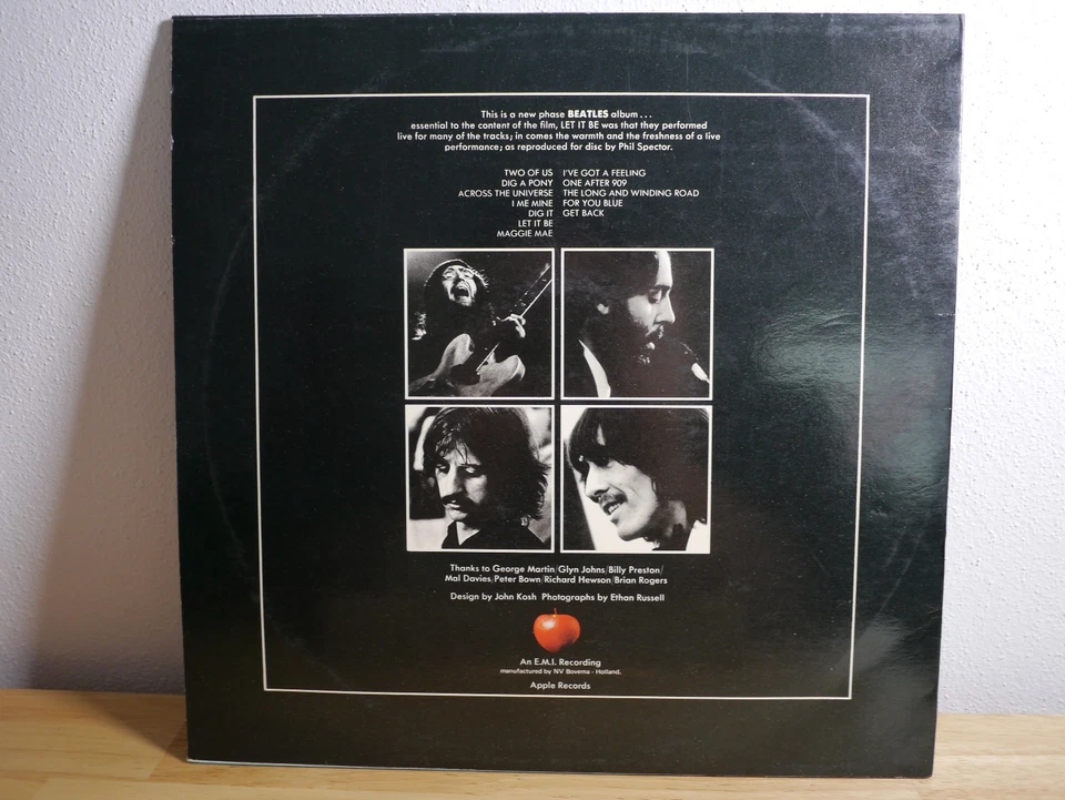 LP     The Beatles    Let it be     Apple  5C062-04433Y  Holland - Bild 2 von 4