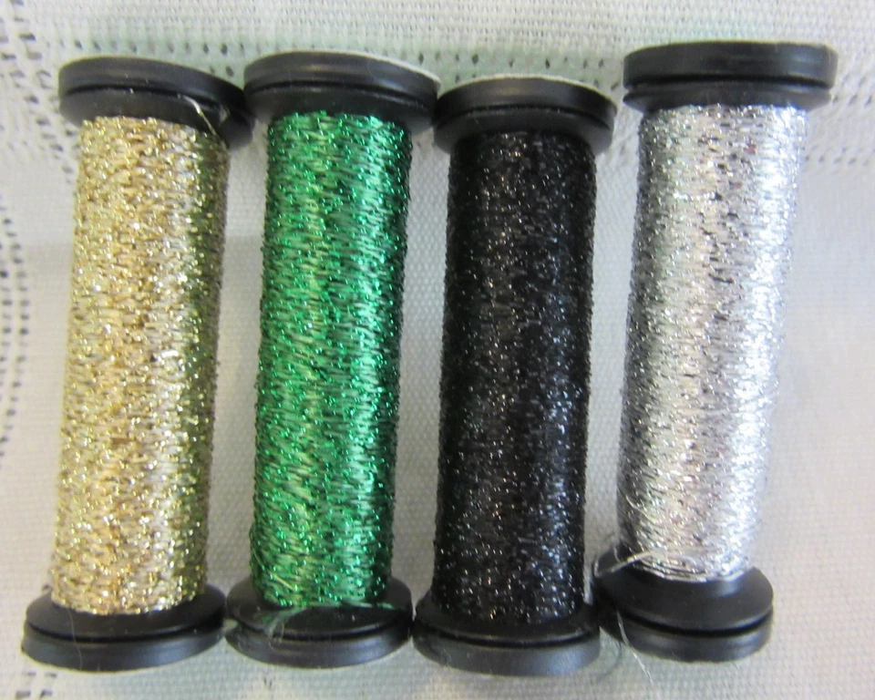 25 Kreinik Balger Metallics Blending Filament Embroidery Craft Thread mixed lot - Image 4 of 4