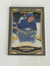 2023-24 Upper Deck Stature Autographs #31 Zach Benson