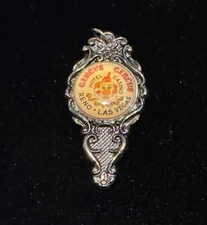 handcrafted Destination Pendant Circus Circus Casino Reno Las Vegas silverplated