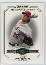 2012 Topps Museum Collection Green 163/199 Jered Weaver #56 18cg