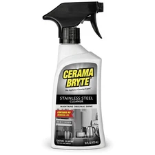 CERAMA BRYTE® Stainless Steel Appliance Cleaner, 16-Fl. Oz. Trigger Spray Bottle