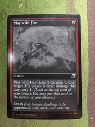 Play with Fire (Foil) - Innistrad: Double Feature #154/277