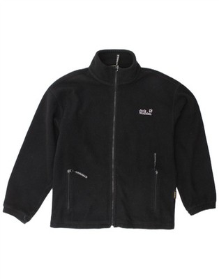 JACK WOLFSKIN Herren Fleecejacke UK 38 Medium schwarz Polyester AK14