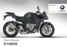 2016-18  - BMW MOTORRAD -S 1000 R - 0D52 EUR  - OWNERS MANUAL