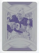 2020 Select Printing Plate Magenta Jim Plunkett 1/1 New England Patriots Heisman