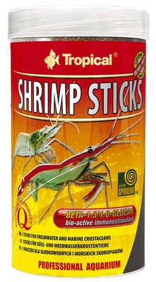 Tropical Shrimp Sticks- Fischfutter Süß & Meerwassershrimps Krustentiere 100ml