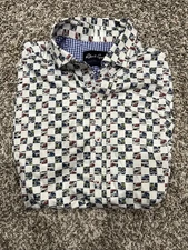 Robert Graham car themes button down shirt (1854)