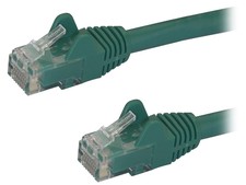 StarTech.com N6PATCH5GN 5 ft Cat 6 Green Giga...