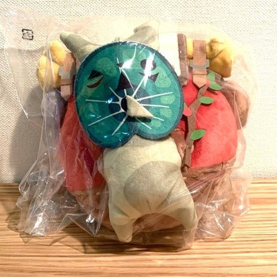 SANEI Legend of Zelda Korok Plush Doll with Backpack Tears of The