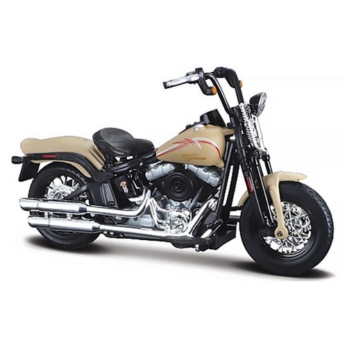 HARLEY DAVIDSON 2008 FLSTSB CROSS BONES MOTORCYCLE 1:18 BIKE REPLICA BY MAISTO - Picture 2 of 9
