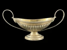 Antique Howard & Co New York 2220 Sterling Silver Master Salt Cellar Shell Motif