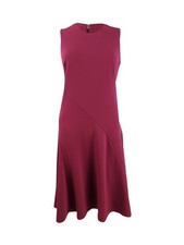 Tommy Hilfiger Women's Solid Midi Dress