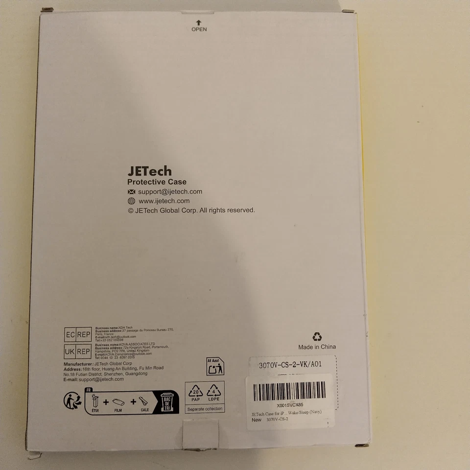 JETech Case for iPad 9/8/7 (10.2-Inch, 2021/2020/2019 Model, 9th/8th/7th Blue - Image 4 of 4