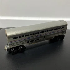 Vintage Wooden Whittle Shortline Railroad Amtrak Superliner Coach 34102
