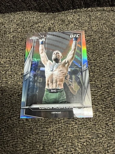 2026 Topps Chrome UFC Conor McGregor Sonar Refractor #5