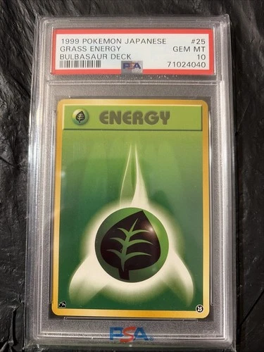 Basic Grass Energy 25 Intro Pack (Bulbasaur) Regular (Japanese)