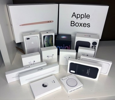 Original Apple BOXES - Lot of 15 - MacBook Air, iPhones, AirPods, Pencils, More