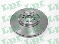 2X LPR Bremsscheibe A1598VR FüR Audi Seat Skoda VW
