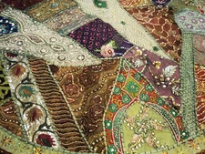 33% OFF 60" STUNNING DÉCOR BEADD CHRISTMAS GIFT SARI WALL HANGING ROUND TAPESTRY