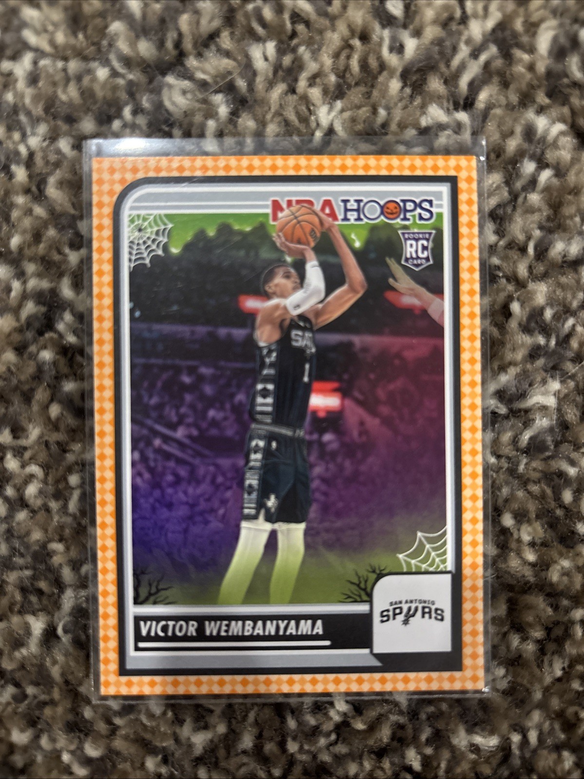 2023-24 Panini Haunted Hoops - Victor Wembanyama #108 Orange (RC)