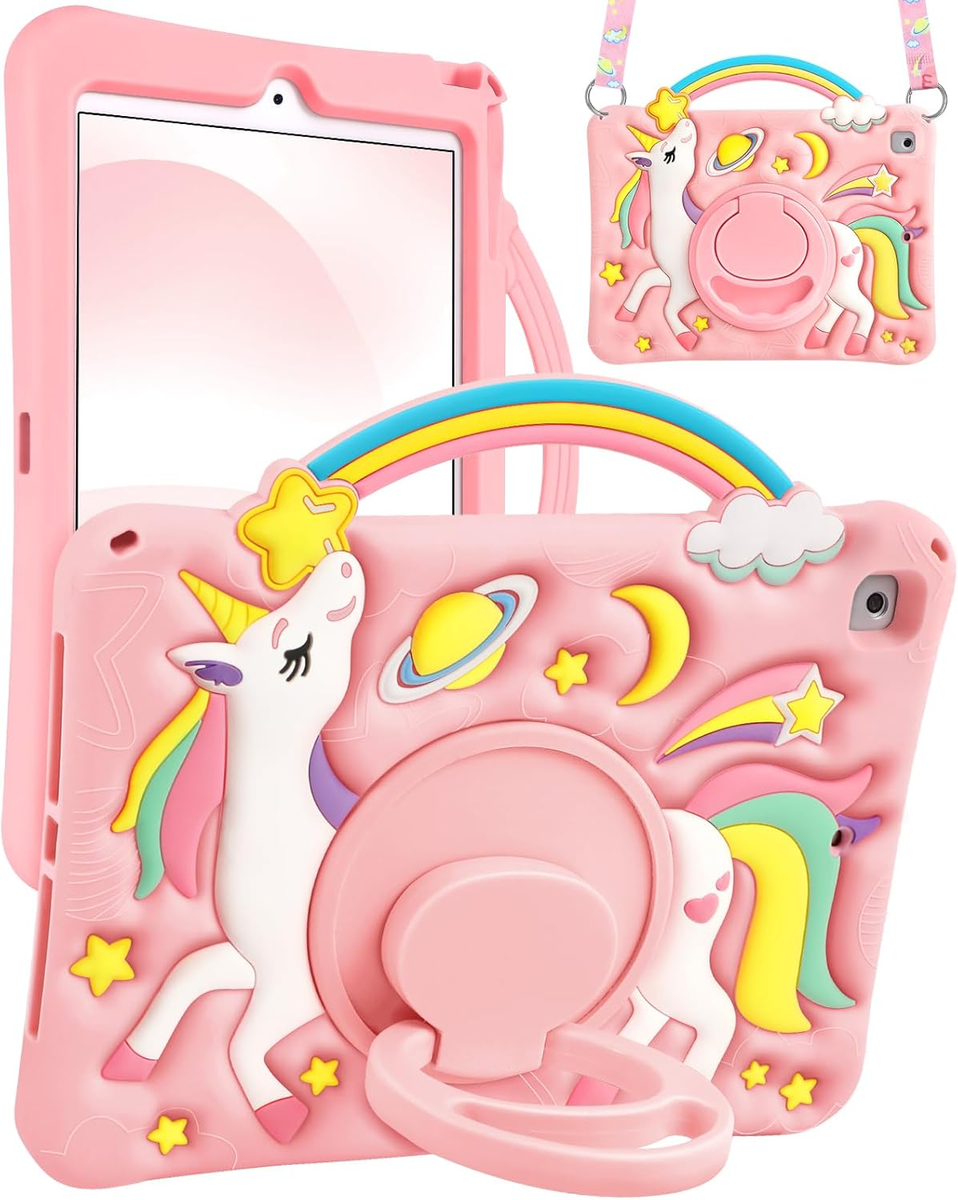 for Ipad 6Th/5Th Generation Case 9.7 Inch - Cute Cartoon Unicorn