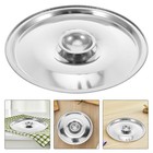 1 Stück 14 cm Edelstahl Gewürztopf Abdeckung Haushalt Home Gewürztopf Deckel