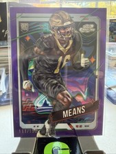 2024 Topps Chrome Cosmic #165 Bub Means Purple Nebula Refractors #/150 RC Rookie