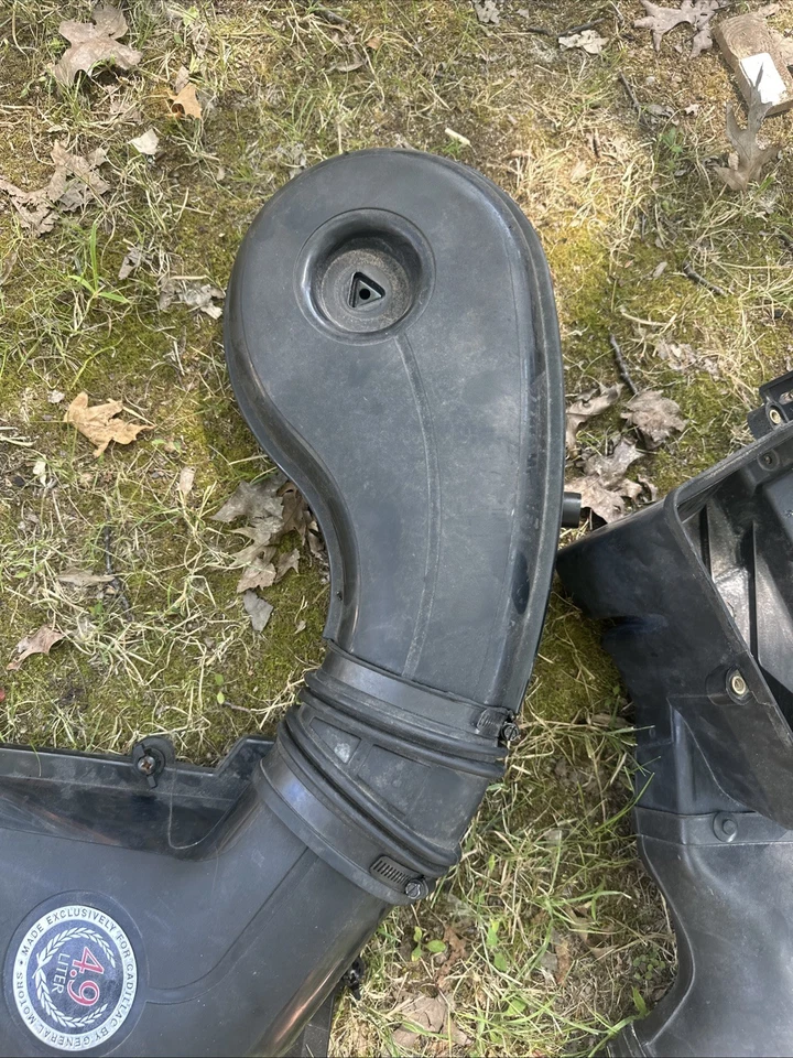 Conjunto de caja de filtro de filtro de filtro de aire motor Cadillac Deville 1991-1993 4,9 L OEM Foto 4 de 4