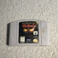 Activision Nightmare Creatures Nintendo 64 N64 Game M Mature NTSC-U/C