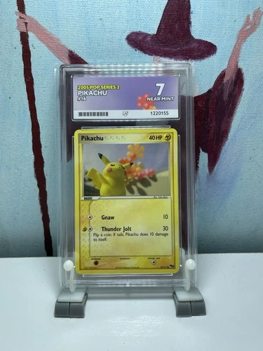 Pokémon TCG Ace graded 7 2005 POP SERIES 2 PIKACHU #16