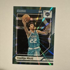 2024/25 Donruss Green Laser Vasilije Micic #162 Hornets
