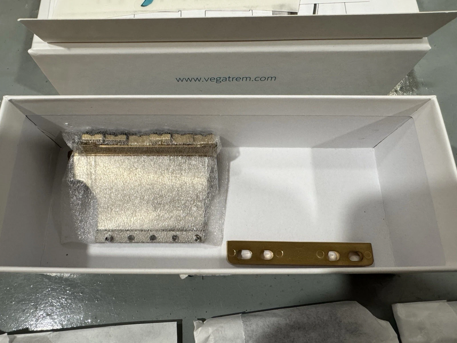 Vega Trem VT1 UltraTrem Standard Gold 6 Screw System Brand New In Box 2