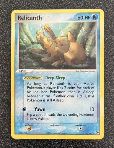 Pokemon - Relicanth 24/101, Hidden Legends