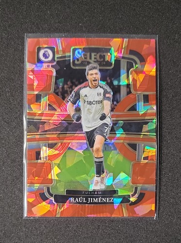 2023-24 Panini Select Premier League - Terrace Raul Jimenez #50 Red Ice Prizm
