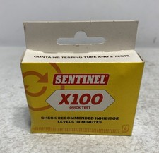 Sentinel X100 Quick Test Kit Inhibitor Level Check
