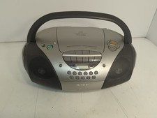 SONY CFD-S300 BOOMBOX AM/FM CD, CASSETTE TAPE PLAYER MEGABASS Customer Return