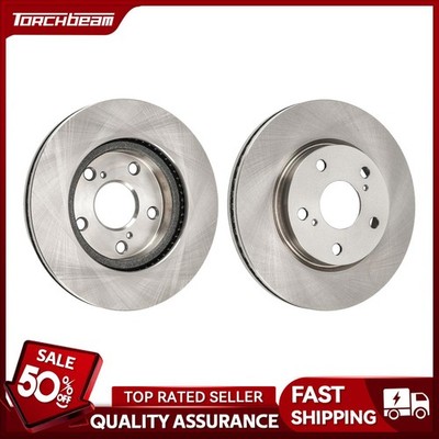 2x 275mm Front Disc Brake Rotors For 2009-2012 Toyota RAV4 2.5L 2015-2018 RAV4