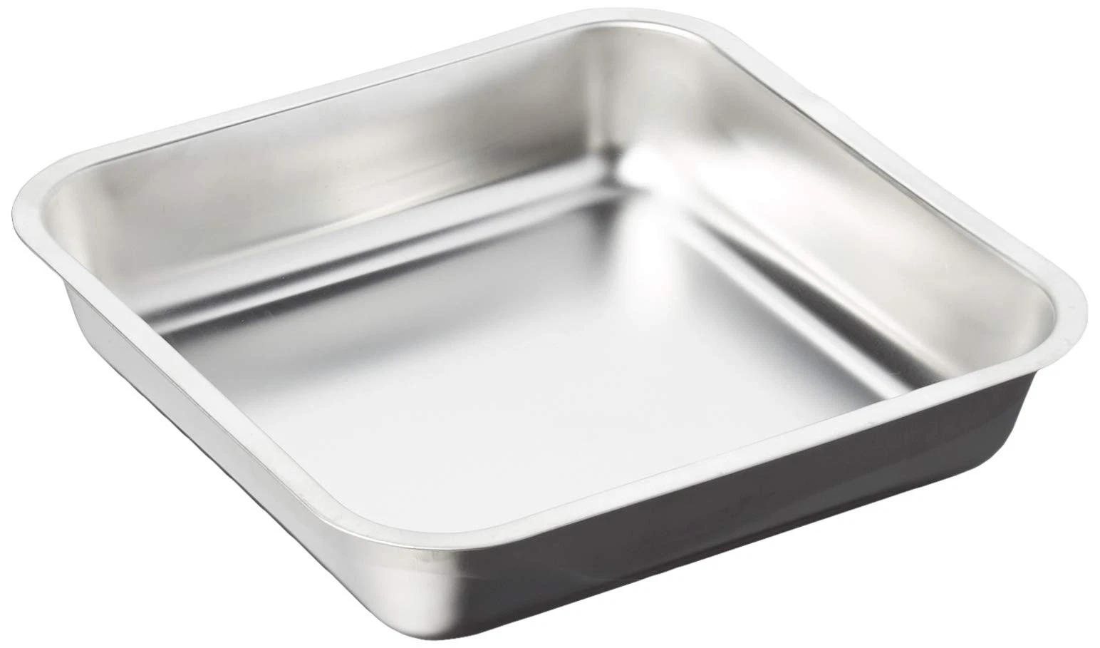 Square Cake Stainless Steel Baking Pans, 8.5 x 8.5 x 1.5 inches