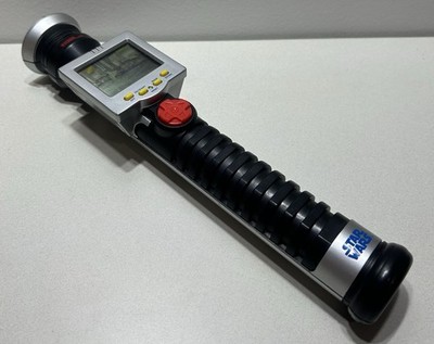 Tiger Electronics Star Wars Episode-I Electronic Handheld Lightsaber Duel Game!!