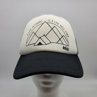 REI Co-Op A Life Outdoors Is A Life Well Lived Snapback Mesh