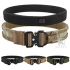 KRYDEX Tactical Belt 1.75inch Heavy Duty Belt Rigger MOLLE D-ring Quick Release