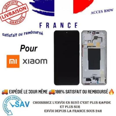 Ecran complet d'origine Xiaomi 12T Pro gris + outils | Tout