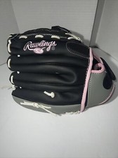 RAWLINGS 11.5" Fastpitch Softball Glove WFP115 Mitt Leather Palm Girls Youth
