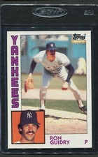 1984 Topps Ron Guidry #110 Yankees Nm/mt