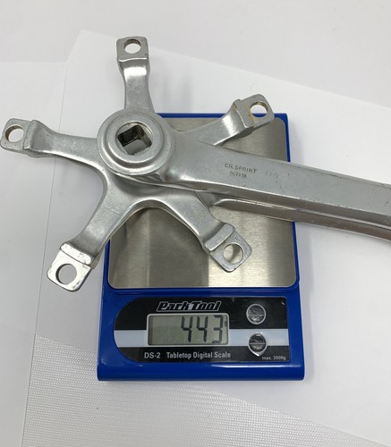 Vintage Gipiemme CR Sprint 170mm Crankset (no rings) 144 BCD - Picture 13 of 13