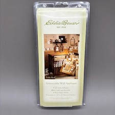 Eddie Bauer Peel and Stick Removable Wall Appliques Brown Teddy Bears Nursery