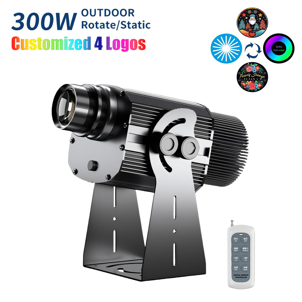 300W Pictures Multiple Image Outdoor Projector for Advertising